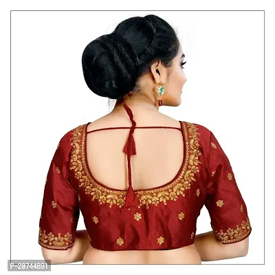 Classic Banglori Silk Embroidered Blouses for Women-thumb2