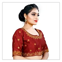 Classic Banglori Silk Embroidered Blouses for Women-thumb2