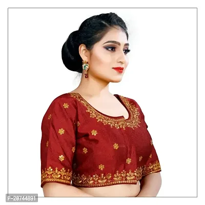 Classic Banglori Silk Embroidered Blouses for Women-thumb3