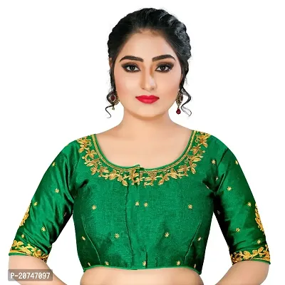 Classic Banglori Silk Embroidered Blouses for Women