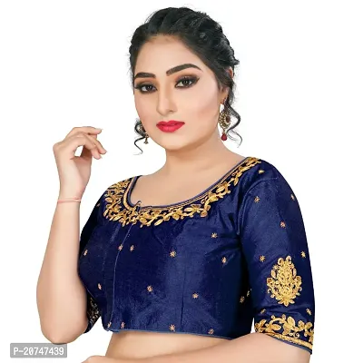 Classic Banglori Silk Embroidered Blouses for Women-thumb3