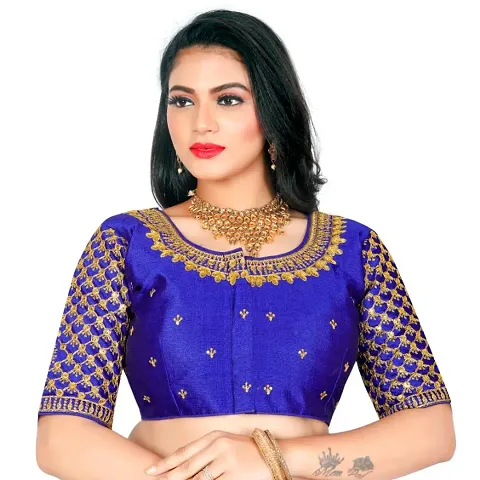 Embroidered readymade blouse for women