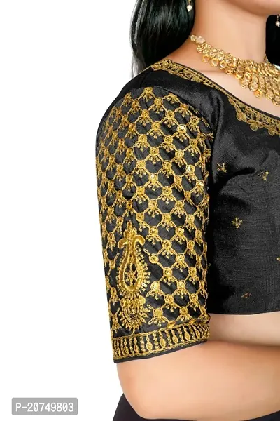 Classic Banglori Silk Embroidered Blouses for Women-thumb3