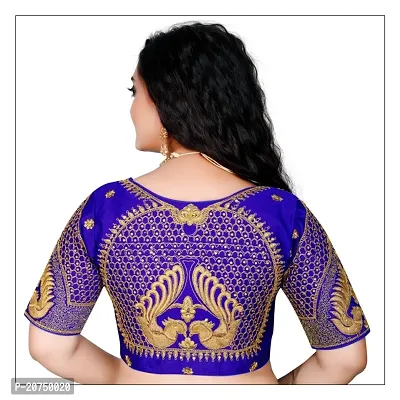 Classic Banglori Silk Embroidered Blouses for Women-thumb2