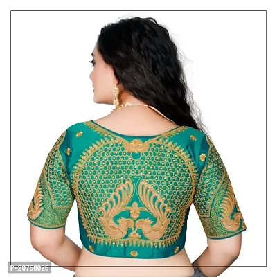 Classic Banglori Silk Embroidered Blouses for Women-thumb2