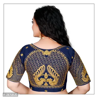 Classic Banglori Silk Embroidered Blouses for Women-thumb2