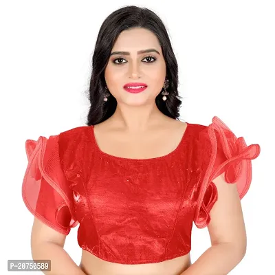 Classic Banglori Silk Fancy Blouses for Women-thumb0