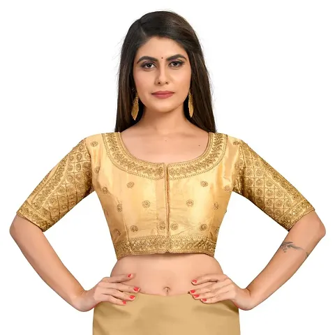 Classic Banglori Silk Embroidered Blouses for Women