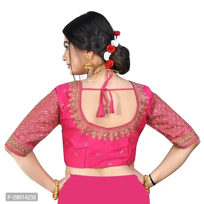 Classic Banglori Silk Embroidered Blouses for Women-thumb3