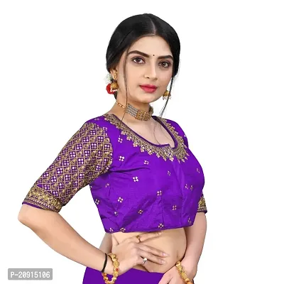 Classic Banglori Silk Embroidered Blouses for Women-thumb3