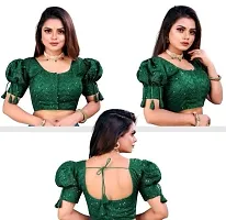 Georgette sequance work classic blouse-thumb2