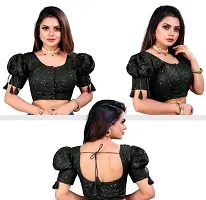 Georgette sequance work classic blouse-thumb2