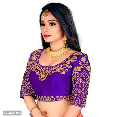 Classic Banglori Silk Embroidered Blouses for Women-thumb3