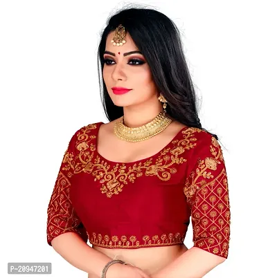 Classic Banglori Silk Embroidered Blouses for Women-thumb3