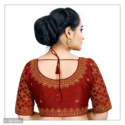 Classic Banglori Silk Embroidered Blouses for Women-thumb2