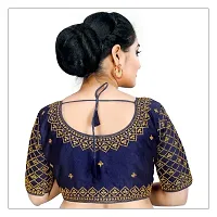 Classic Banglori Silk Embroidered Blouses for Women-thumb1