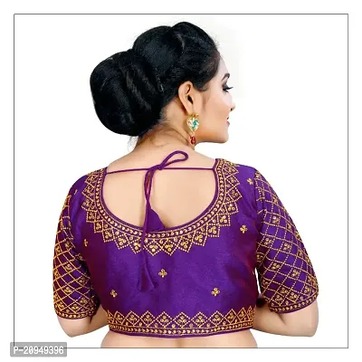 Classic Banglori Silk Embroidered Blouses for Women-thumb2