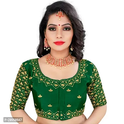 Classic Banglori Silk Embroidered Blouses for Women-thumb0