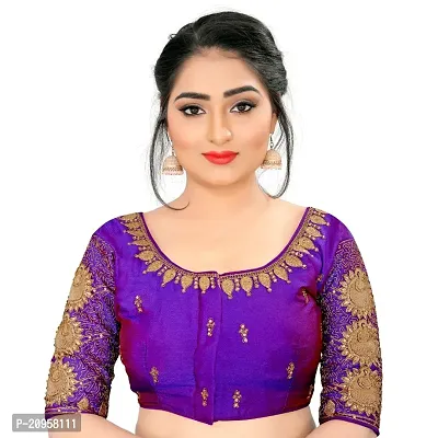 Classic Banglori Silk Embroidered Blouses for Women