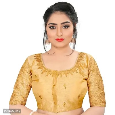 Classic Banglori Silk Embroidered Blouses for Women-thumb0