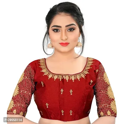 Classic Banglori Silk Embroidered Blouses for Women