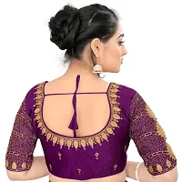 Classic Banglori Silk Embroidered Blouses for Women-thumb1