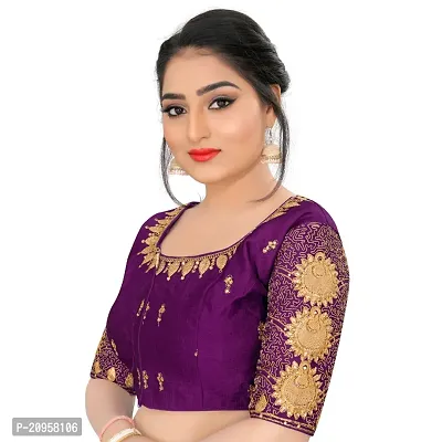 Classic Banglori Silk Embroidered Blouses for Women-thumb3