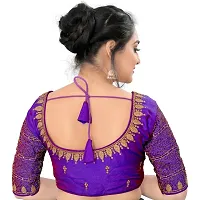 Classic Banglori Silk Embroidered Blouses for Women-thumb1