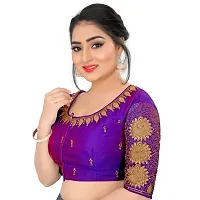 Classic Banglori Silk Embroidered Blouses for Women-thumb2