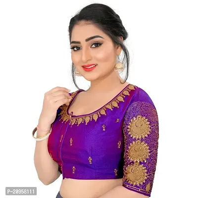 Classic Banglori Silk Embroidered Blouses for Women-thumb3