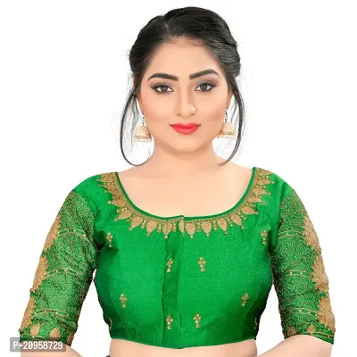 Classic Banglori Silk Embroidered Blouses for Women-thumb0