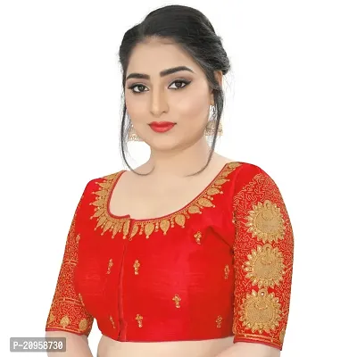 Classic Banglori Silk Embroidered Blouses for Women-thumb3