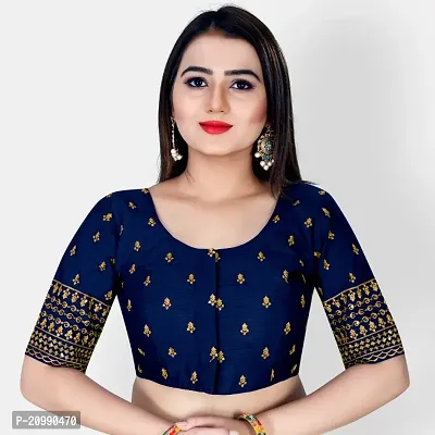 Classic Banglori Silk Embroidered Blouses for Women