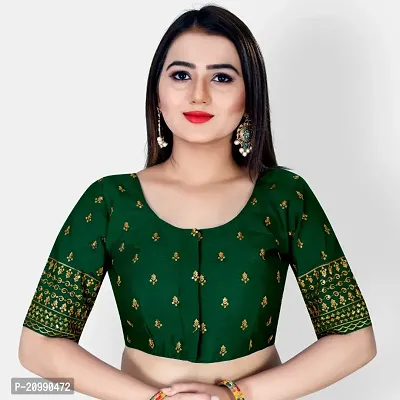 Classic Banglori Silk Embroidered Blouses for Women-thumb0