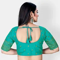 Classic Banglori Silk Embroidered Blouses for Women-thumb1