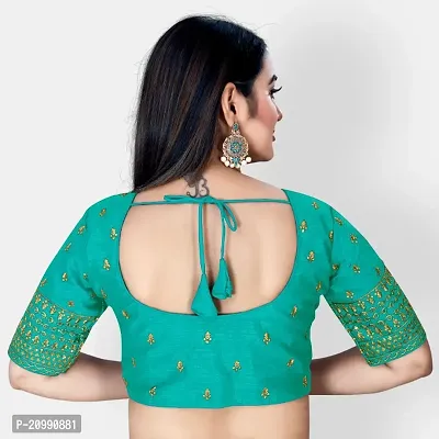 Classic Banglori Silk Embroidered Blouses for Women-thumb2