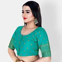 Classic Banglori Silk Embroidered Blouses for Women-thumb2