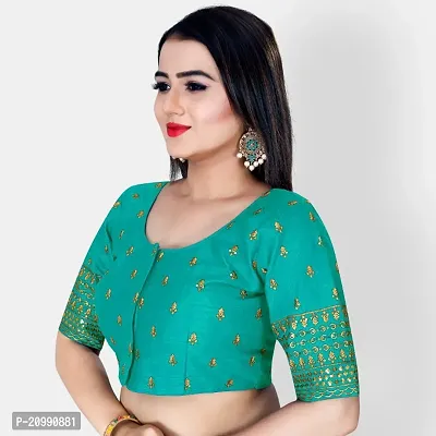 Classic Banglori Silk Embroidered Blouses for Women-thumb3