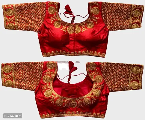 Reliable  Pure Banglori Silk  Stitched Blouses For Women-thumb0