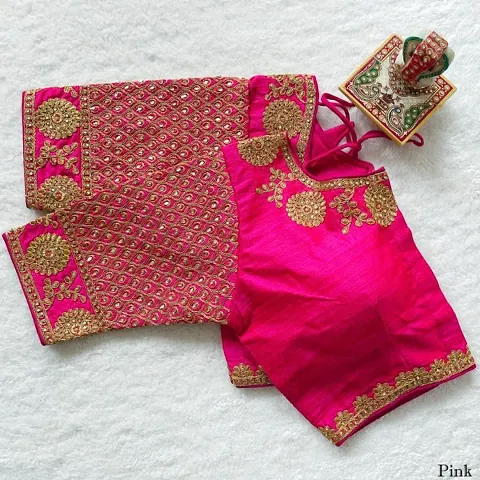 Reliable Pure Banglori Silk  Stitched Blouses For Women