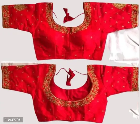 Reliable  Pure Banglori Silk  Stitched Blouses For Women