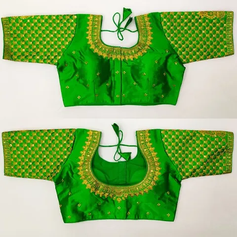 Reliable Pure Banglori Silk Stitched Blouses For Women