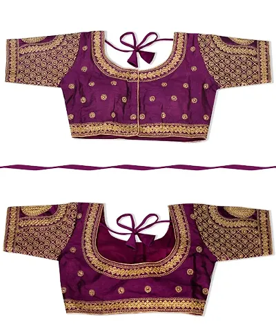 Reliable Pure Banglori Silk Stitched Blouses For Women