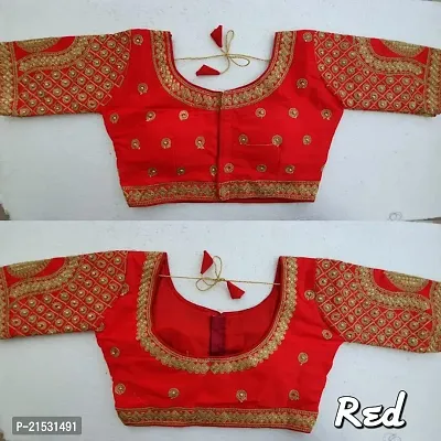 Reliable  Pure Banglori Silk  Stitched Blouses For Women