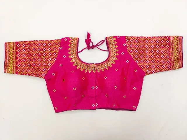 Reliable Pure Banglori Silk Stitched Blouses For Women