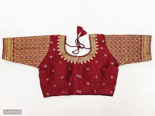 Reliable  Pure Banglori Silk  Stitched Blouses For Women