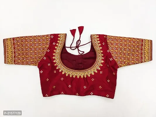 Reliable  Pure Banglori Silk  Stitched Blouses For Women-thumb2