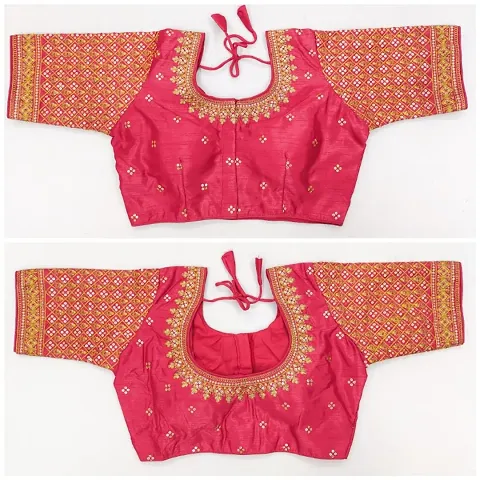 Reliable Pure Banglori Silk Stitched Blouses For Women