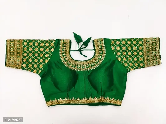 Classic Banglori Silk Embroidered Blouses for Women