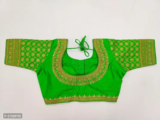 Classic Banglori Silk Embroidered Blouses for Women-thumb2